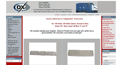 Desktop Screenshot of cox-shop.de